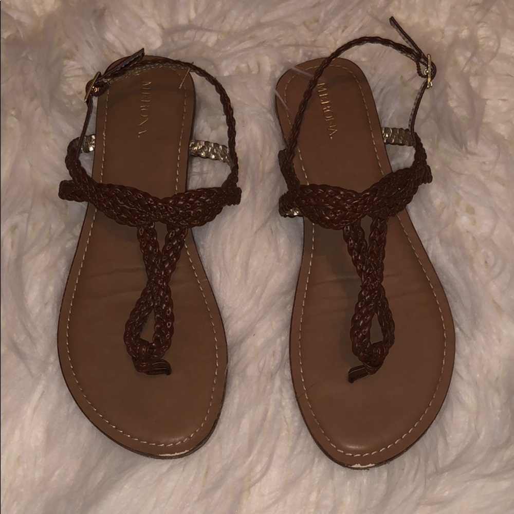 Leather Braid Sandal